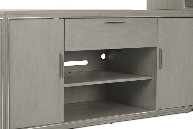 Highline Gray Door Entertainment Wall