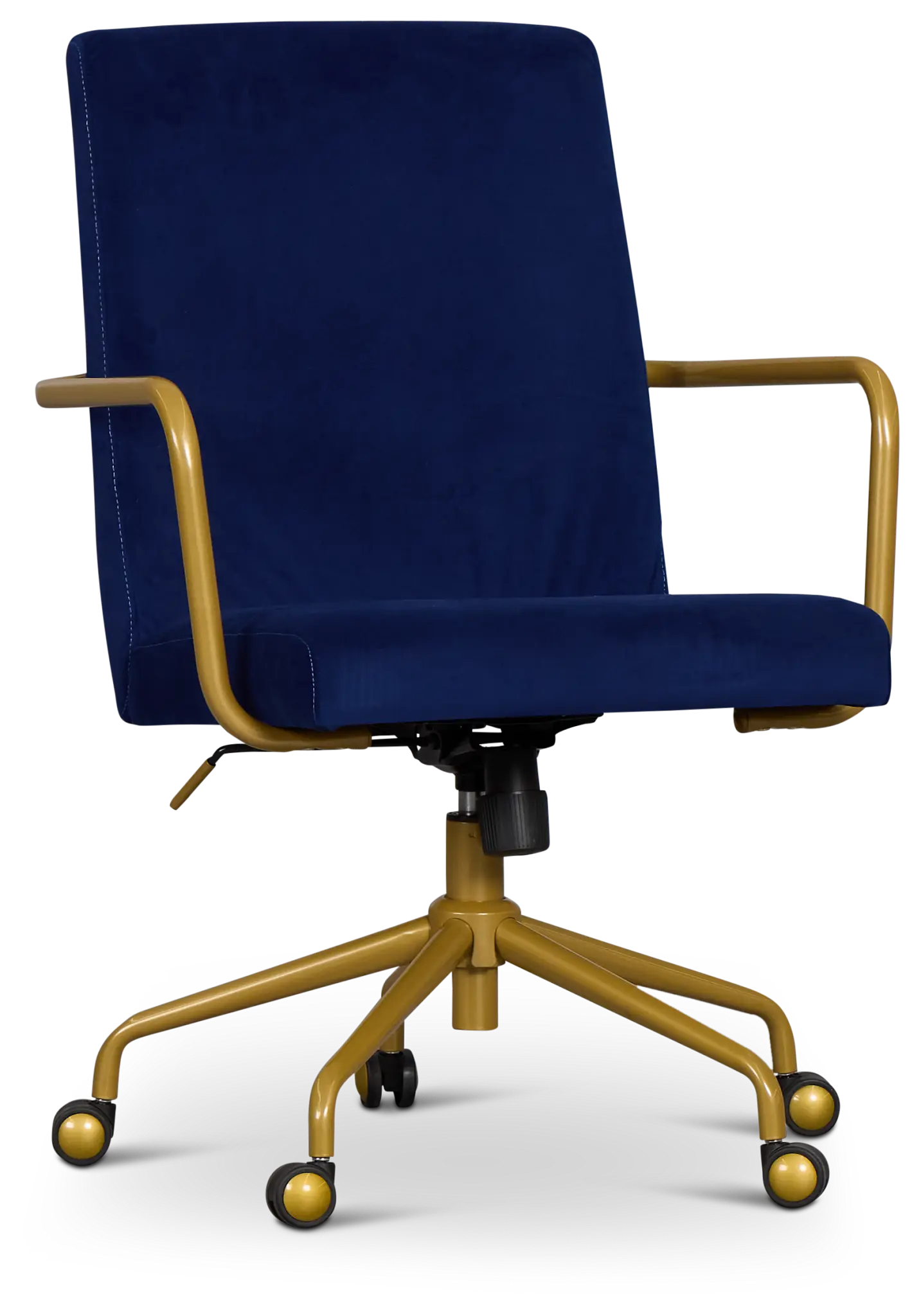 Luca Dark Blue Desk Chair Luca Dark Blue Desk Chair