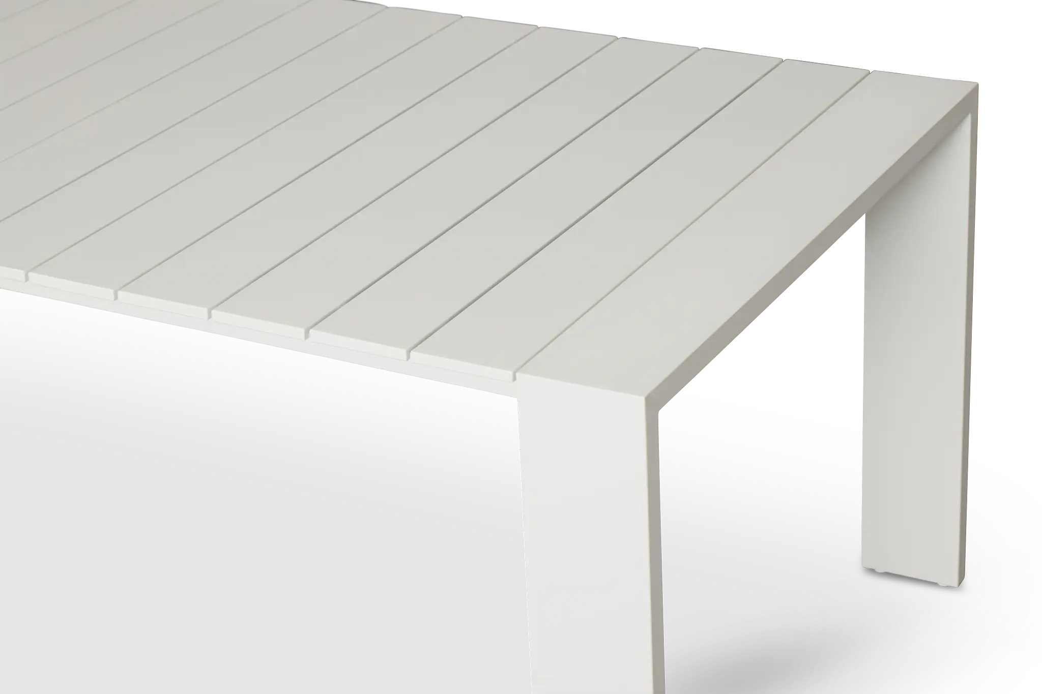 Sunrise White 86" Rectangular Table Sunrise White 86" Rectangular Table