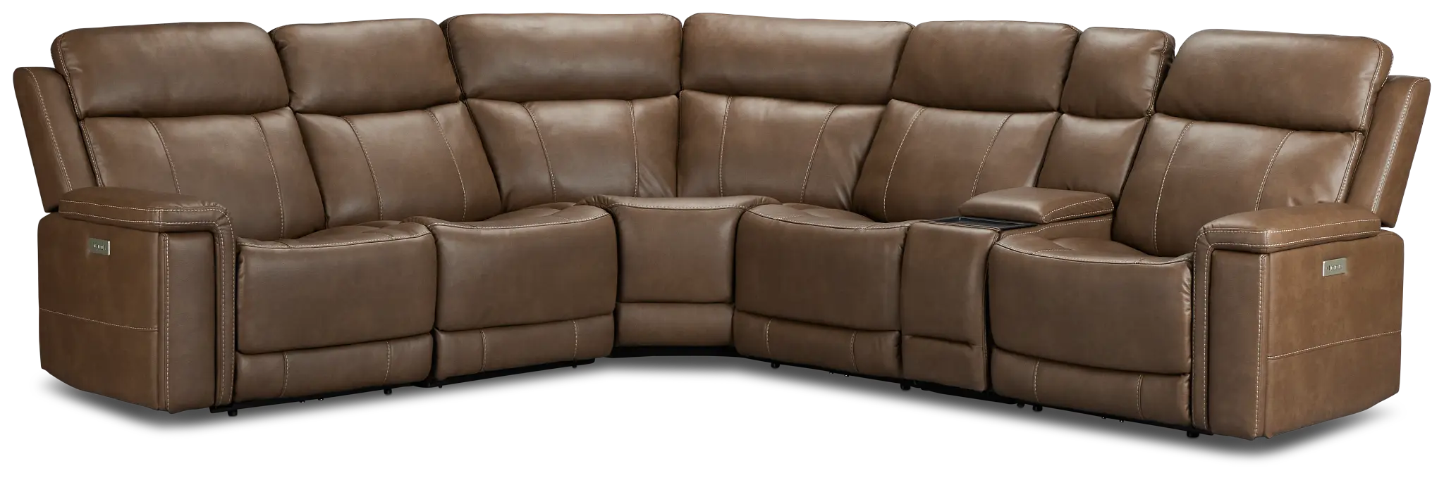 Jayden Brown Micro Medium Triple Power 2-arm Sectional Jayden Brown Micro Medium Triple Power 2-arm Sectional