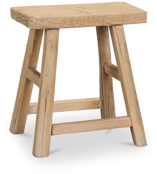 Nina Light Tone Square Stool