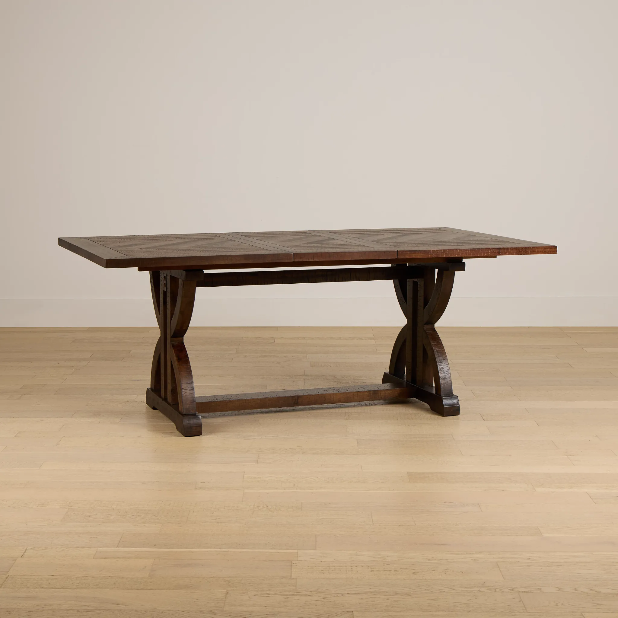 Joplin Dark Tone Extension Rectangular Table