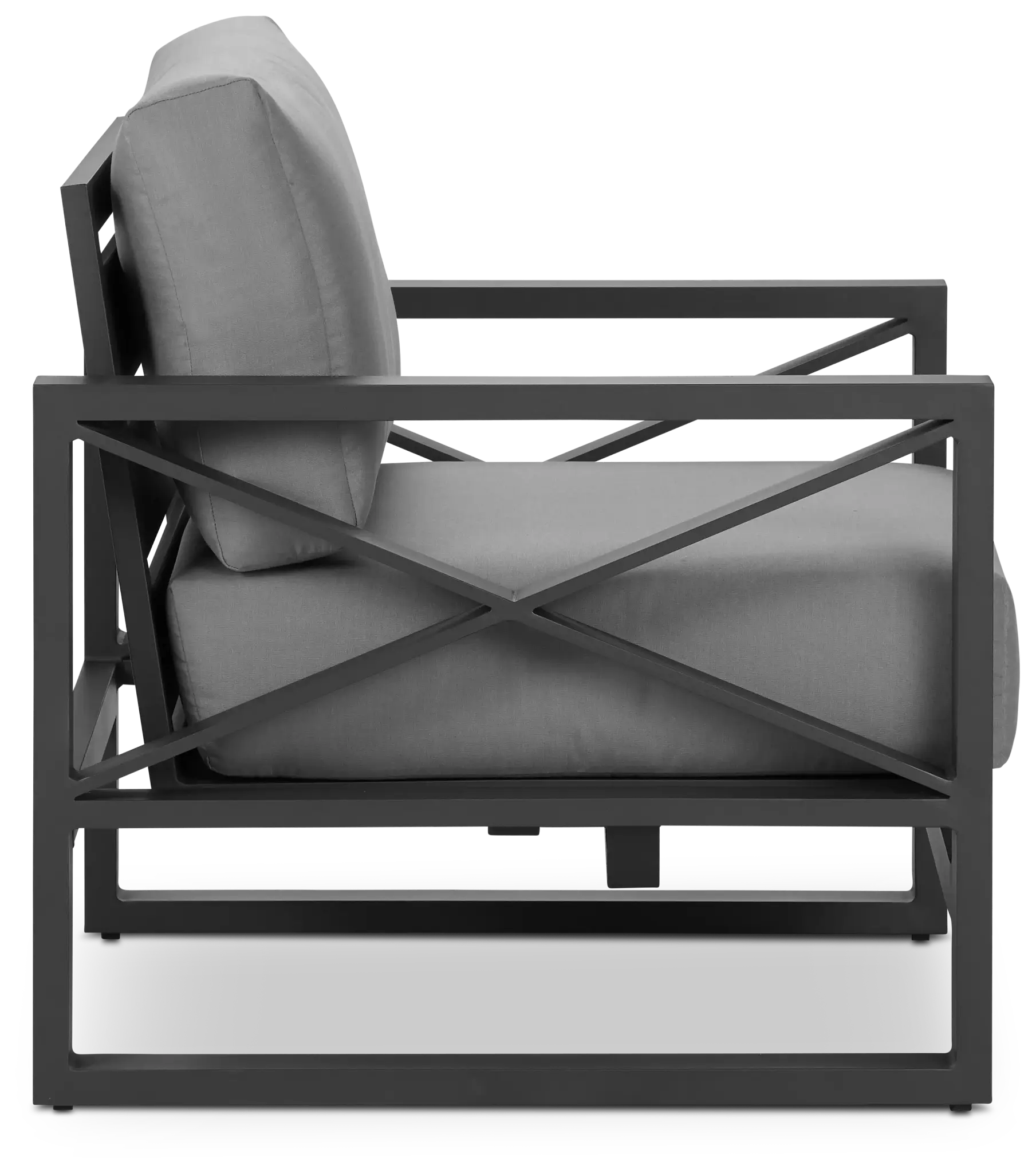 Linear Dark Gray Rocking Chair Linear Dark Gray Rocking Chair