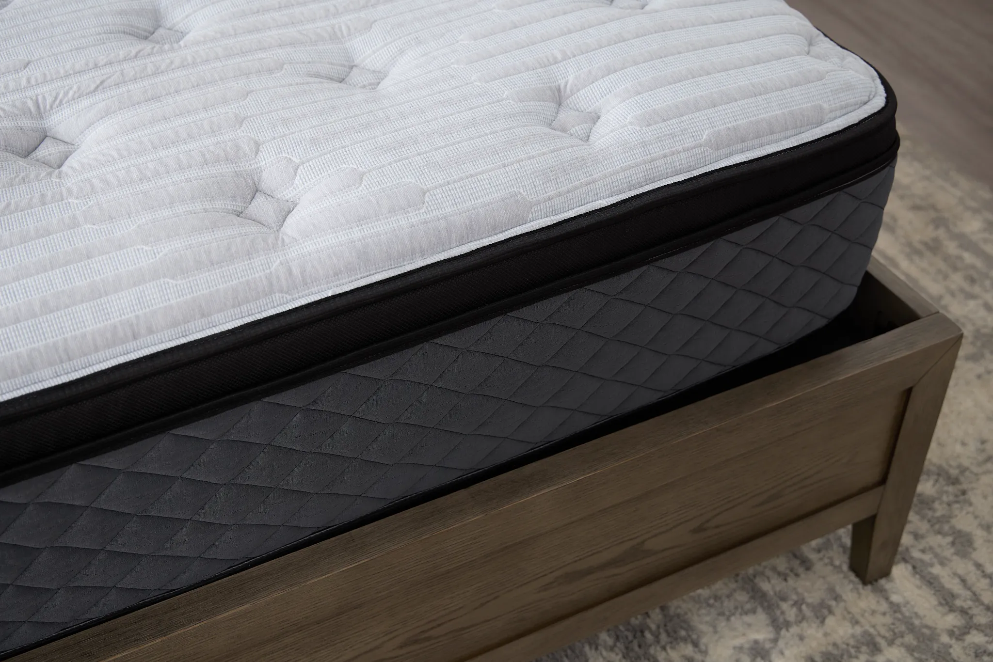 Kevin Charles By Sealy Essential 12" Plush Euro Top Mattress