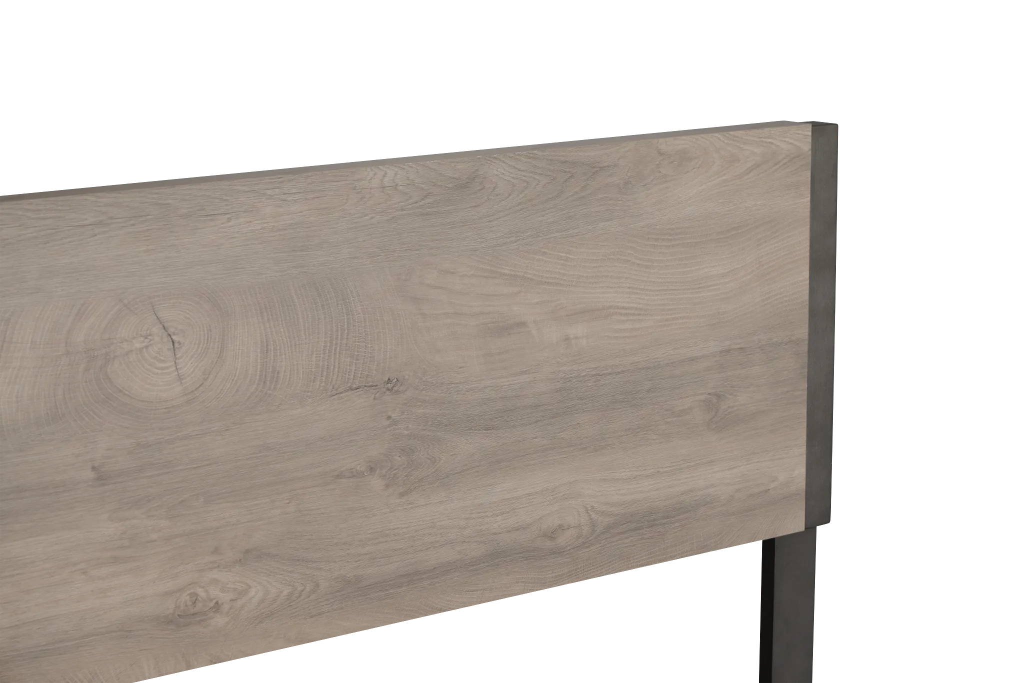 Evanston Gray Panel Bed