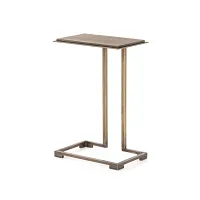 Four Hands Alli Brass C-side Table