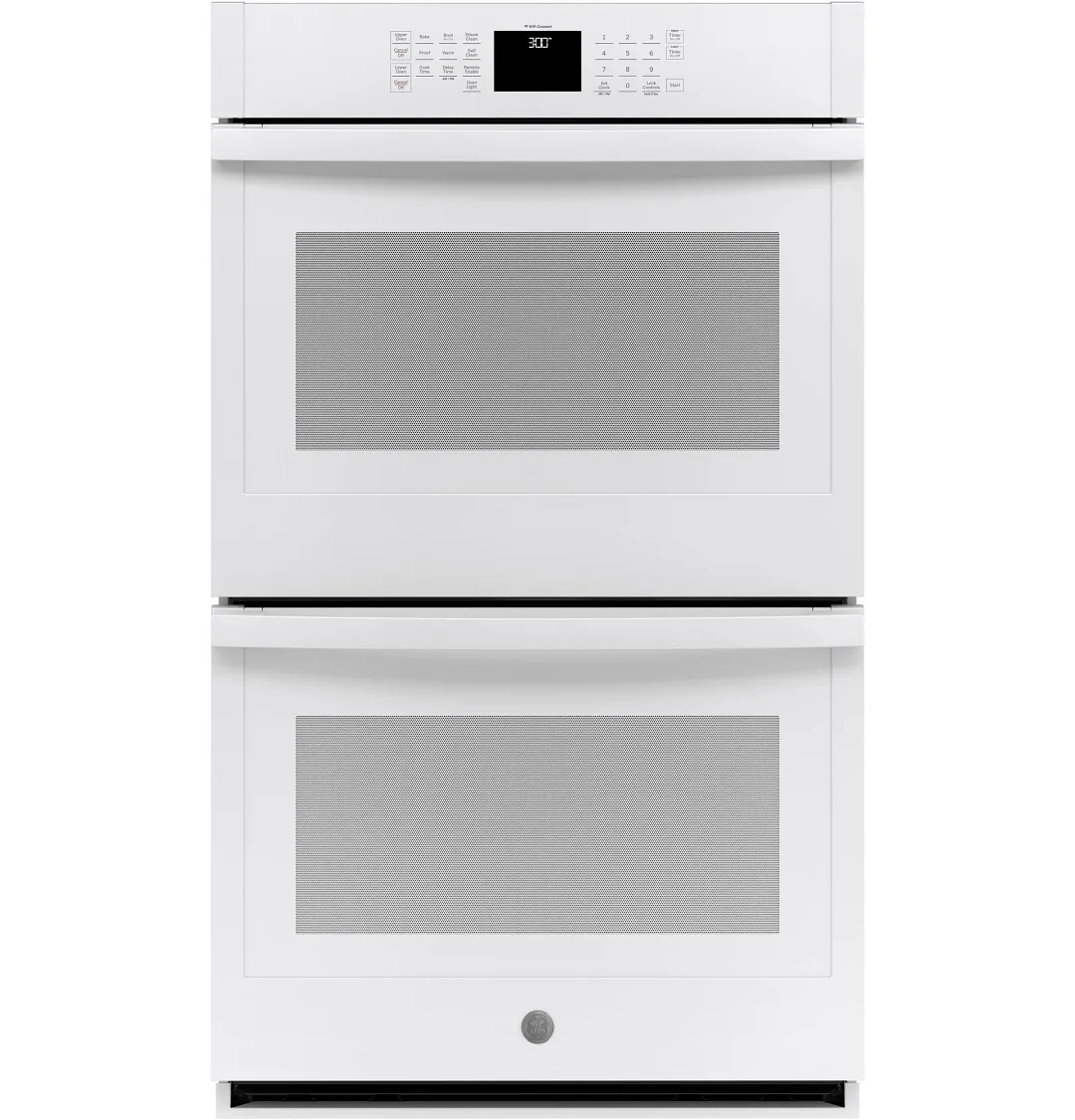 Ge 3000 Series White 30" Double Electric Oven