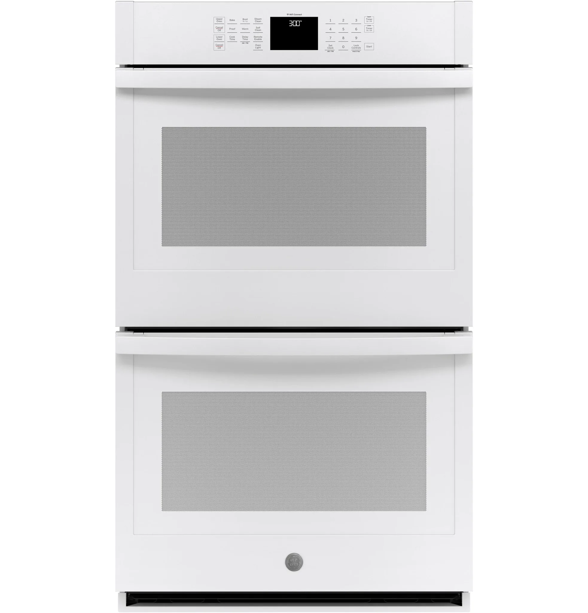 Ge 3000 Series White 30" Double Electric Oven