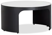 Abel White Round Coffee Table