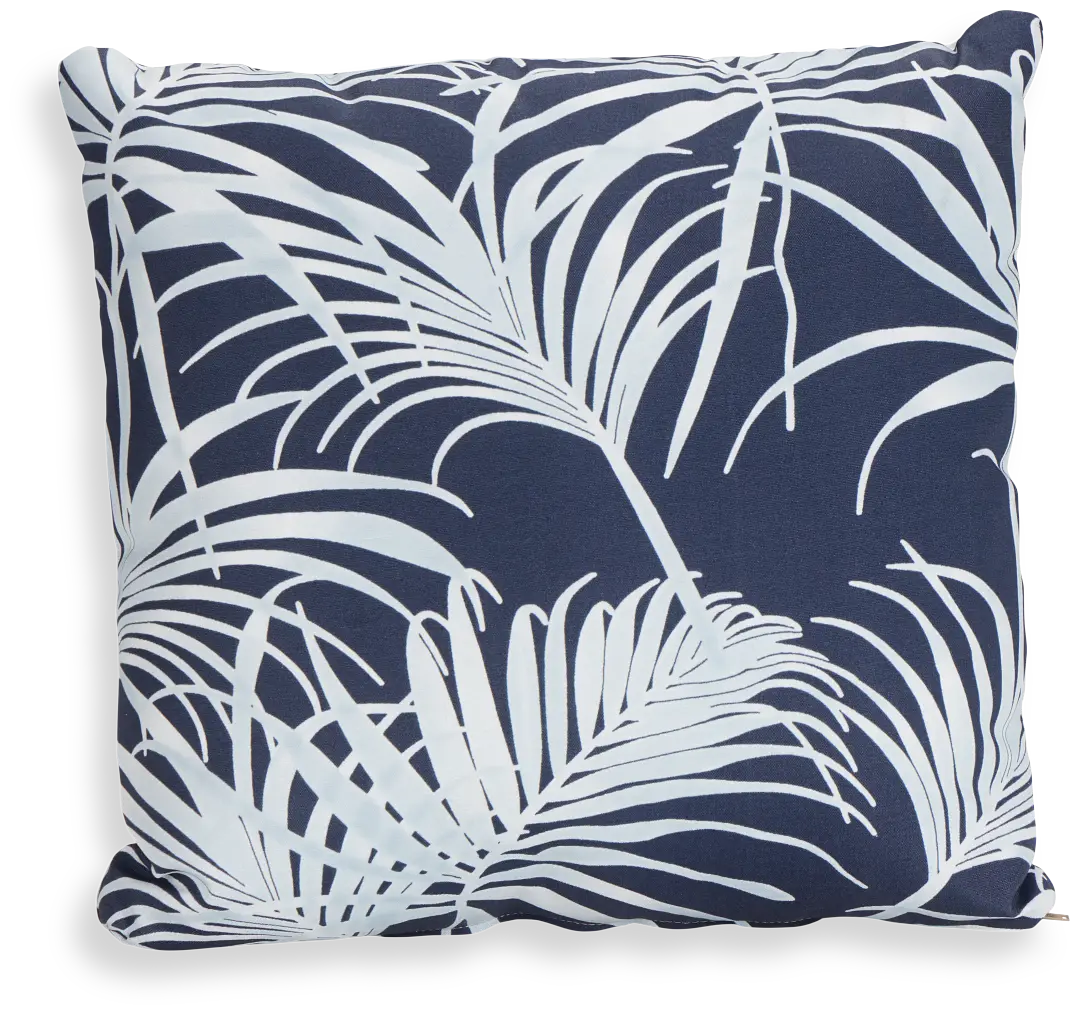 Cabrillo Navy 18" Indoor/outdoor Accent Pillow Cabrillo Navy 18" Indoor/outdoor Accent Pillow