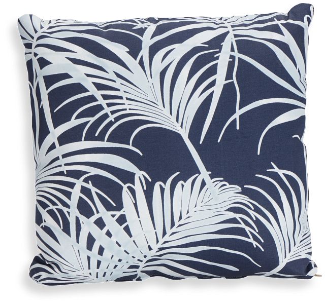 Cabrillo Navy 18" Indoor/outdoor Accent Pillow