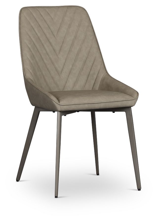 Maricopa Light Gray Upholstered Side Chair