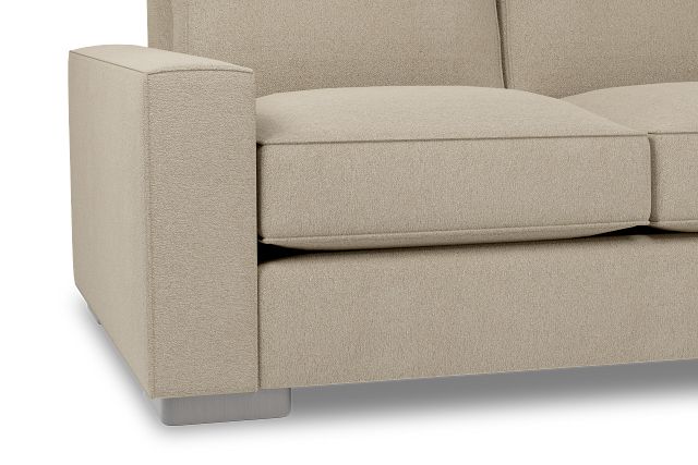 Edgewater Elite Taupe 96" Sofa W/ 3 Cushions