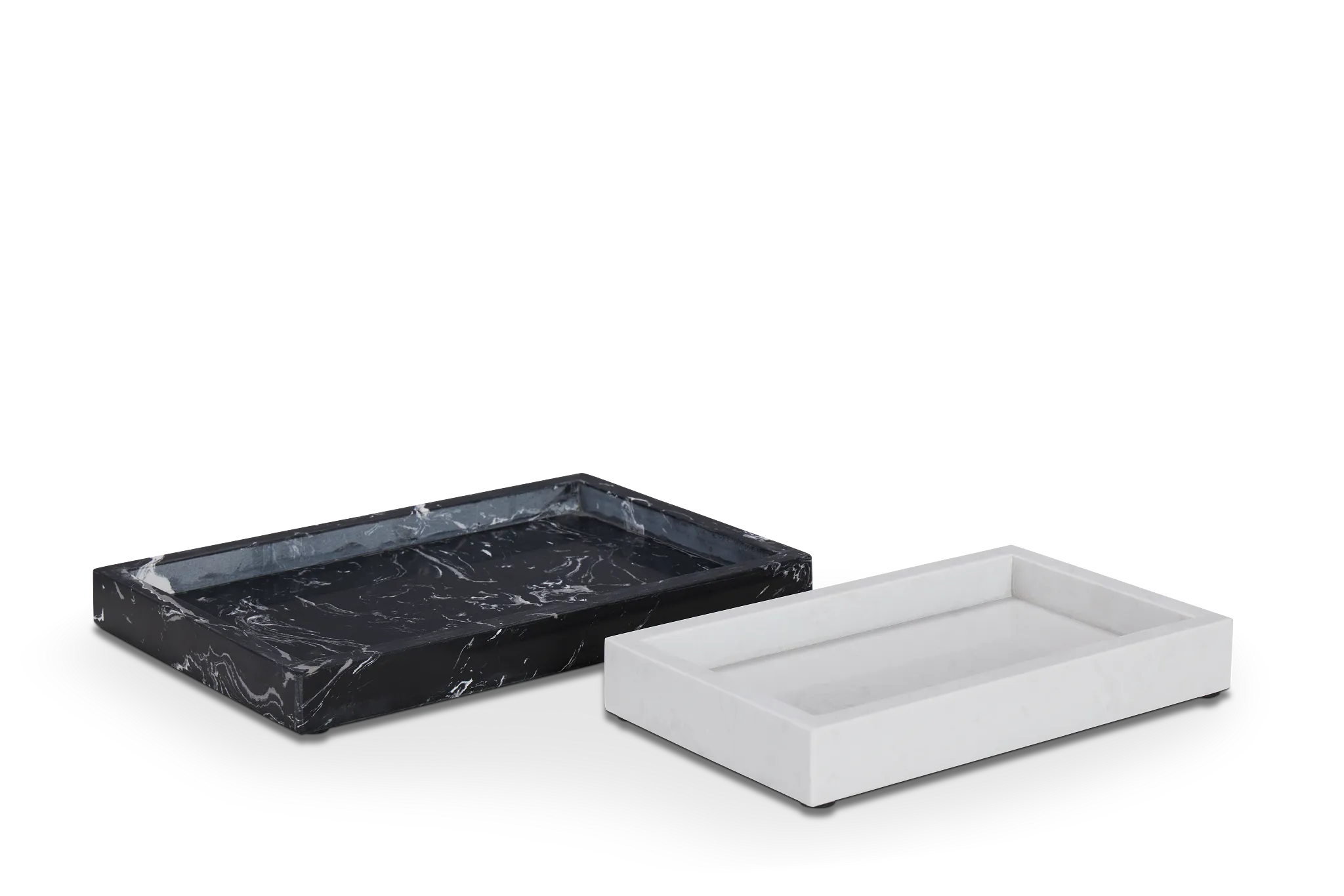 Candice White Marble Tray