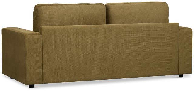 Carmen Green Fabric Sofa