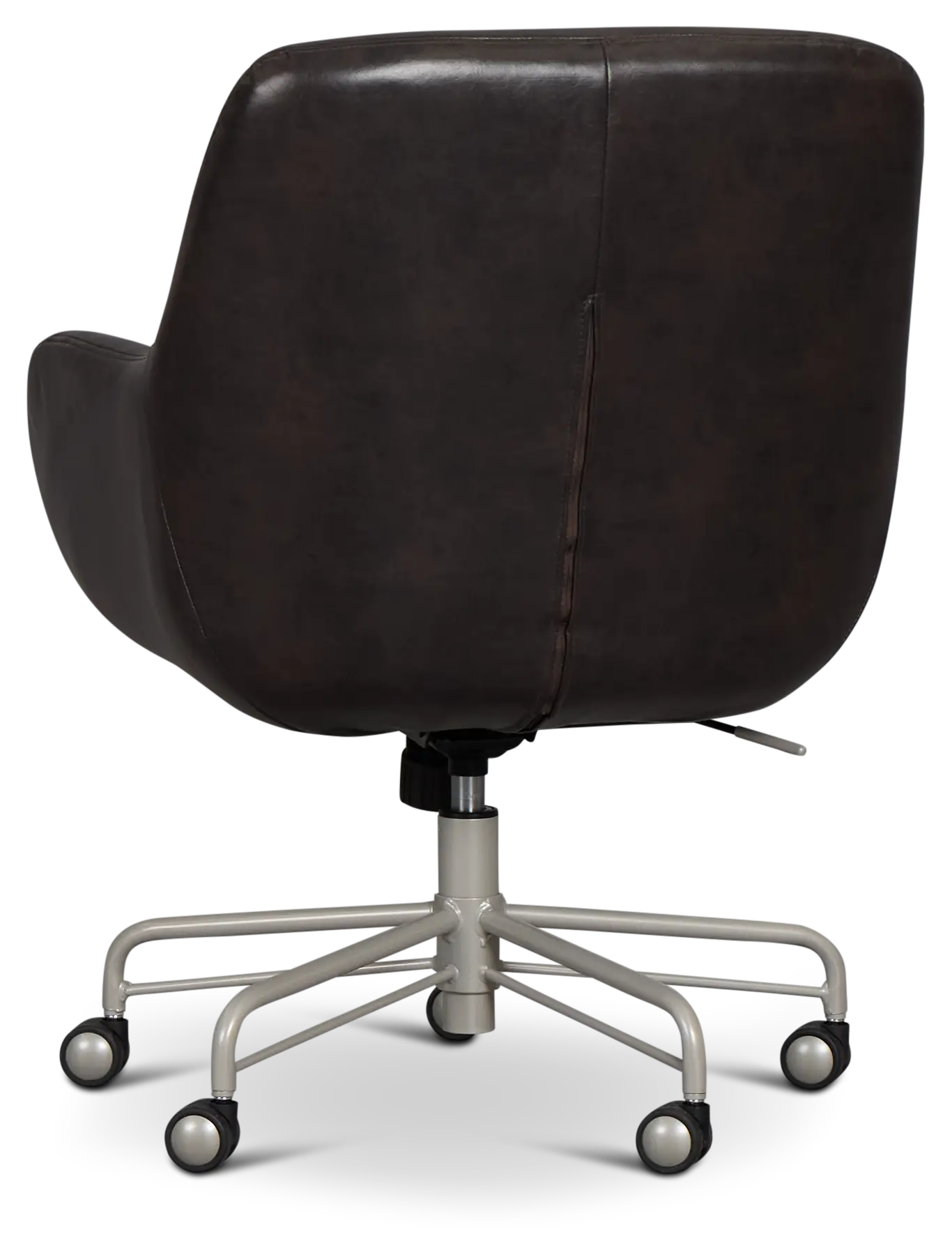 Ophelia Dark Brown Upholstered Desk Chair Ophelia Dark Brown Upholstered Desk Chair