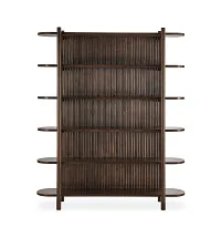 Roads Dark Tone Bookcase