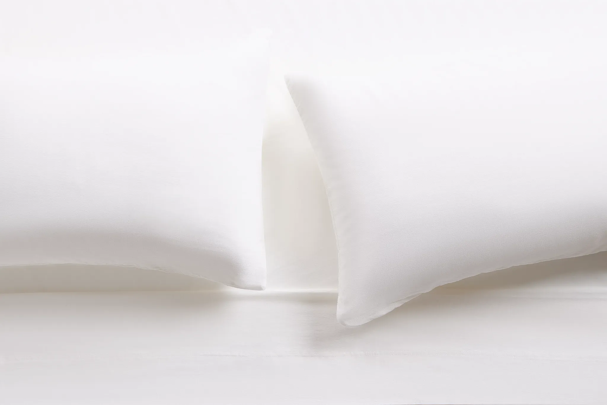 Rest & Renew Linen Blend White Set Of 2 Pillowcases