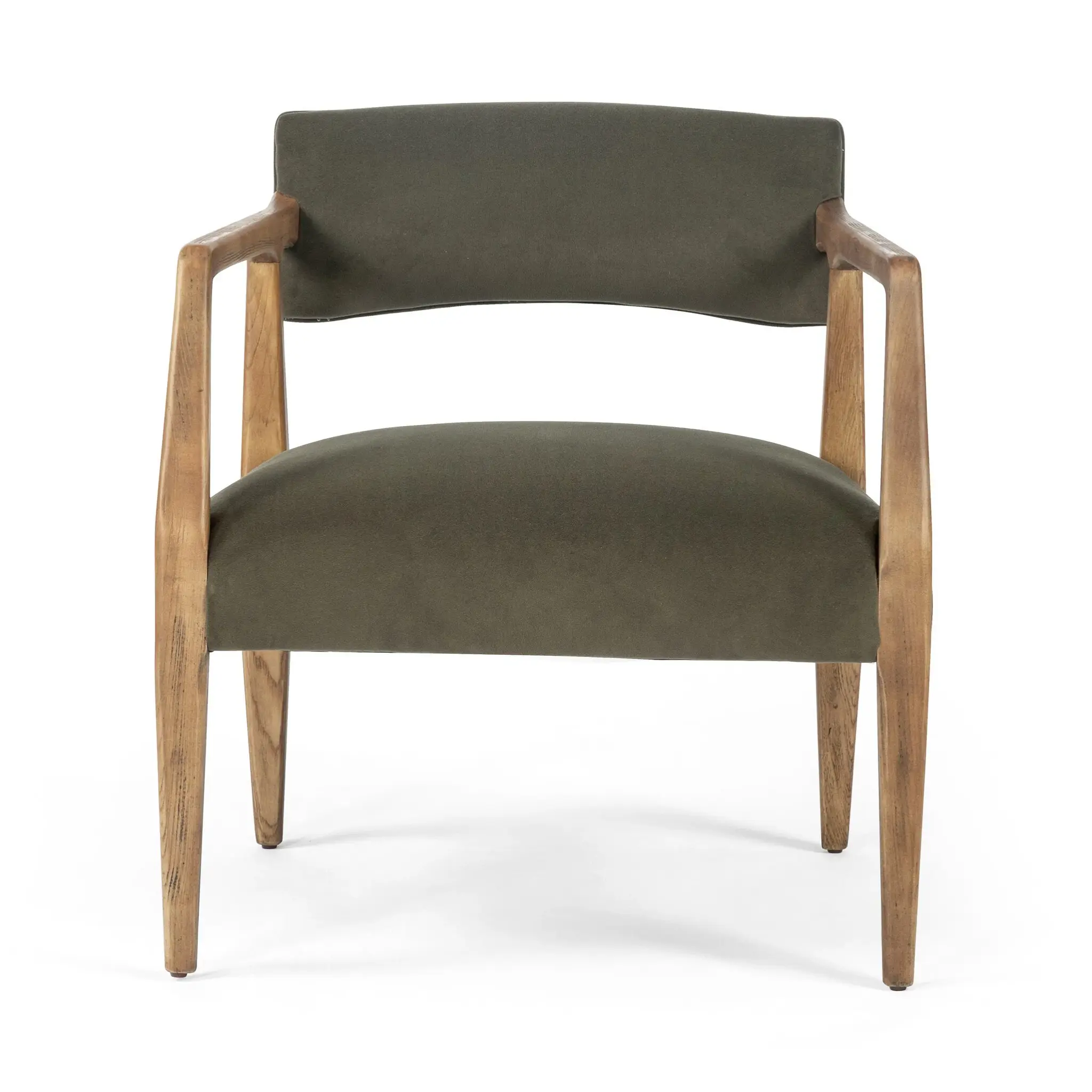 Four Hands Tyler Dark Green Velvet Accent Chair Four Hands Tyler Dark Green Velvet Accent Chair