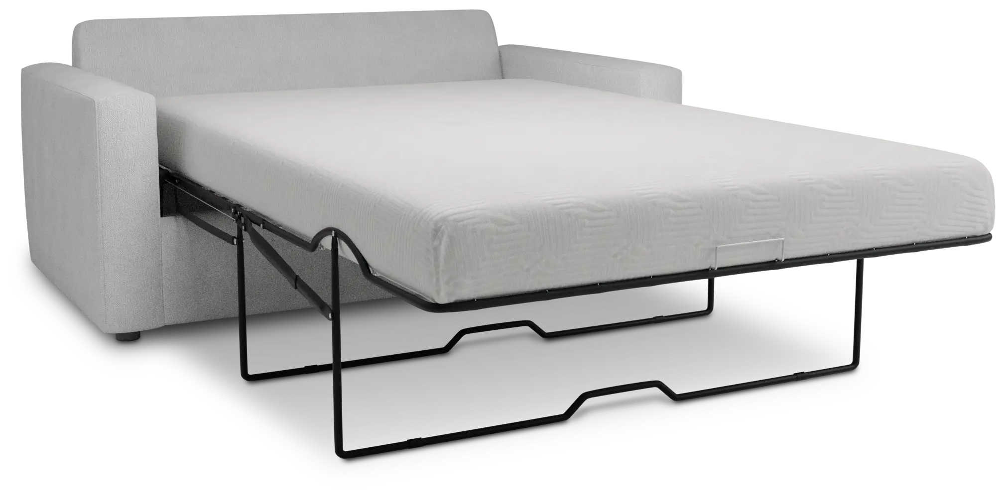 Siesta Revenue White Fabric Cooling Memory Foam Sleeper Siesta Revenue White Fabric Cooling Memory Foam Sleeper
