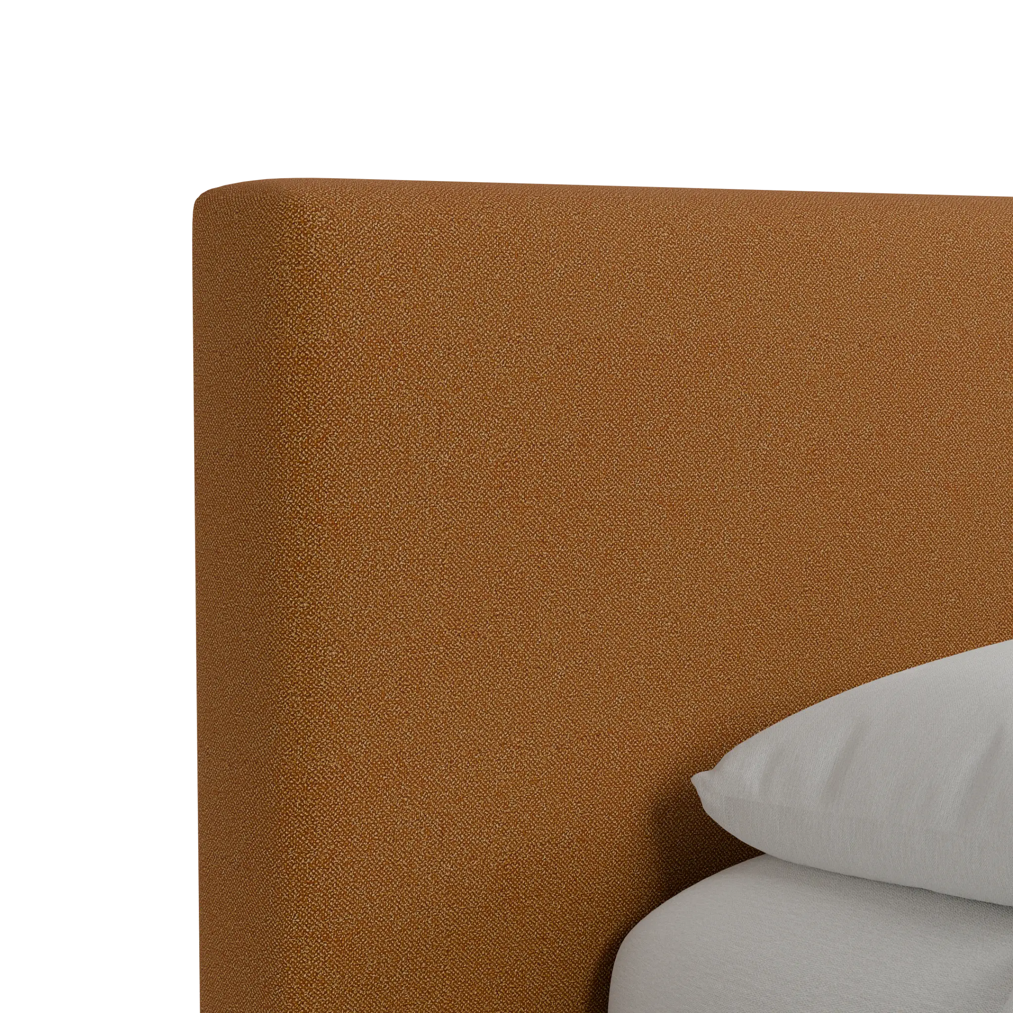 Grayton Elite Light Brown 44" Upholstered Platform Bed Grayton Elite Light Brown 44" Upholstered Platform Bed