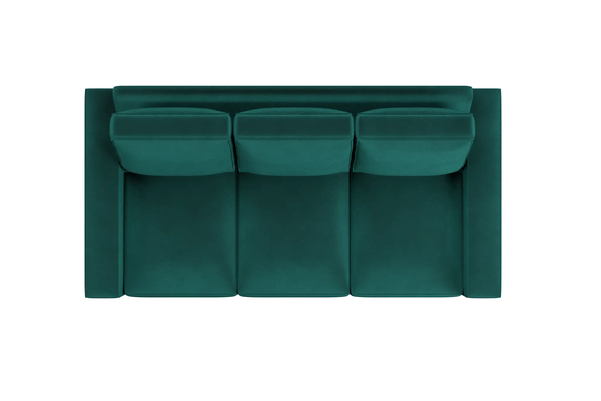 Edgewater Joya Green 84" Sofa W/ 3 Cushions Edgewater Joya Green 84" Sofa W/ 3 Cushions