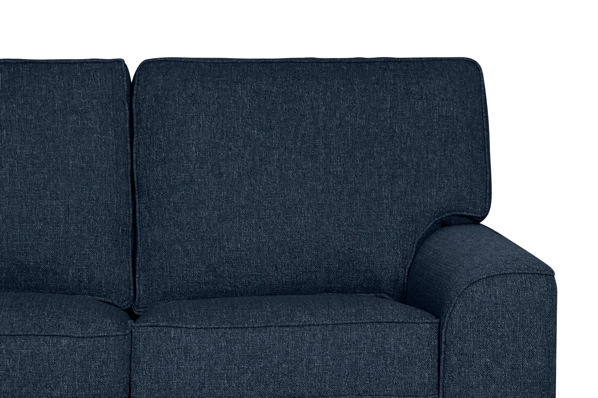Sinclair Dark Blue Fabric Cooling Memory Foam Sleeper