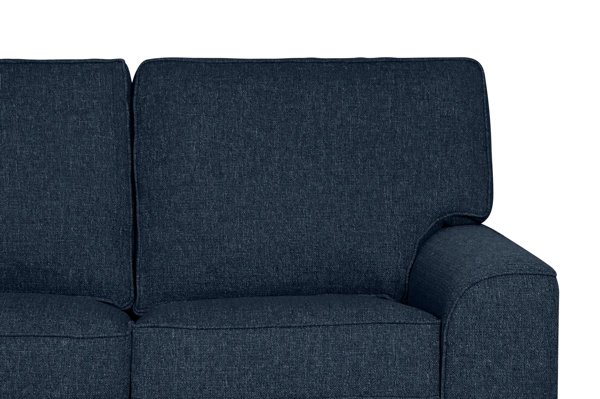 Sinclair Dark Blue Fabric Cooling Memory Foam Sleeper Sinclair Dark Blue Fabric Cooling Memory Foam Sleeper