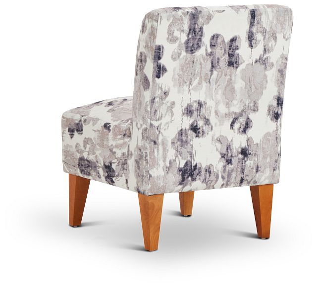 Scarlett Pewter Fabric Accent Chair