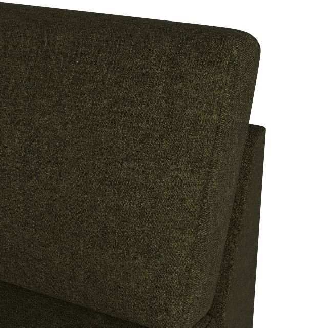 Citymod Green Fabric Armless Chair