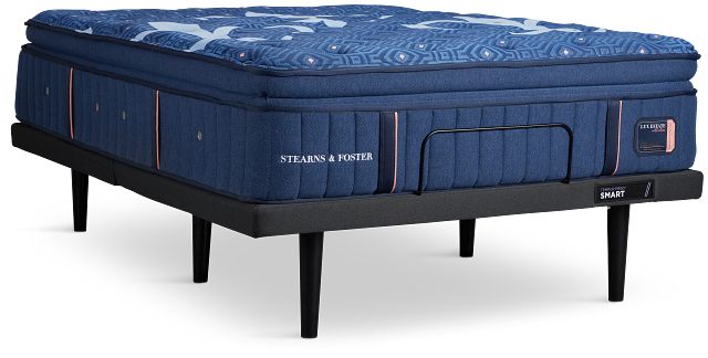 Stearns & Foster Lux Estate Soft Ergo Smart Adjustable Mattress Set