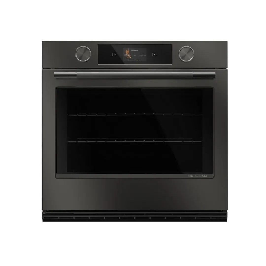 Kitchenaid 730 Series Black Single Electric Oven