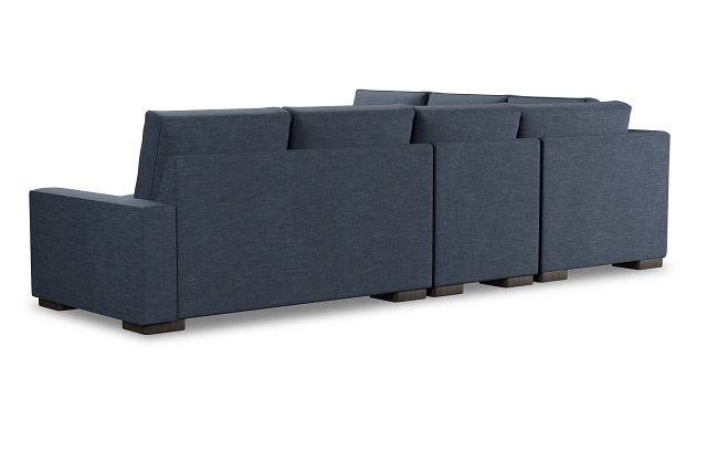 Edgewater Elevation Dark Blue Medium Two-arm Sectional