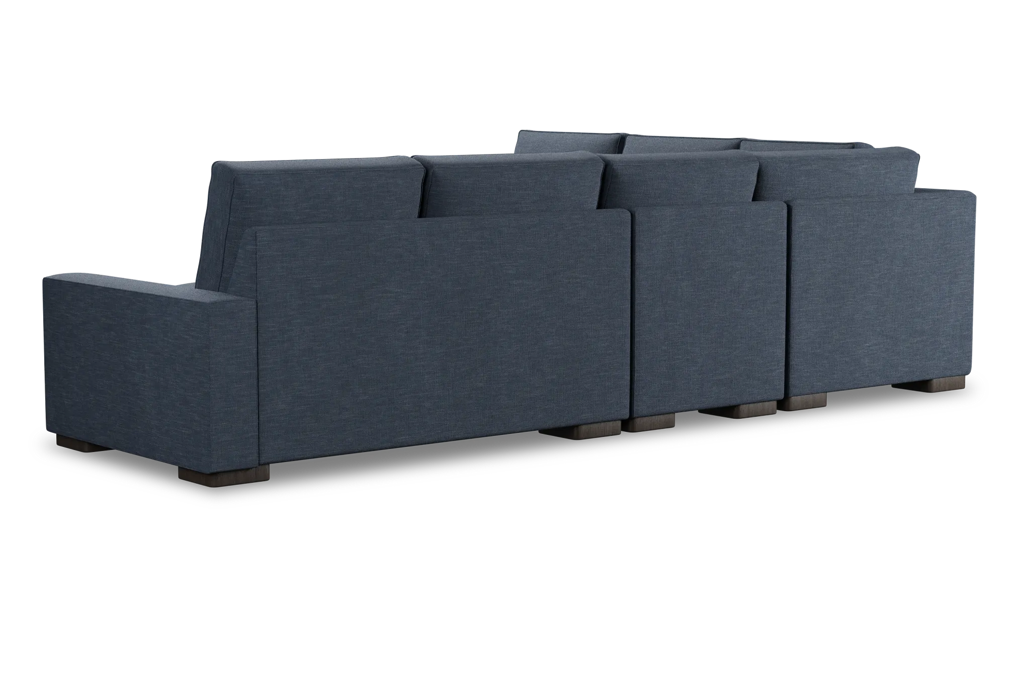 Edgewater Elevation Dark Blue Medium Two-arm Sectional