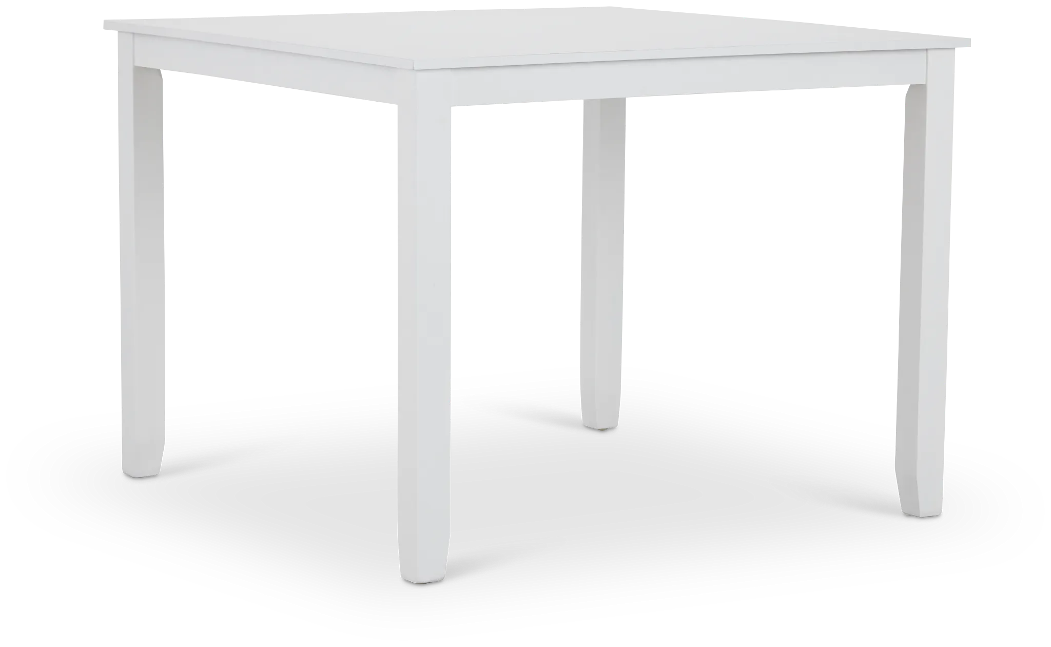 Edgartown White Square High Dining Table