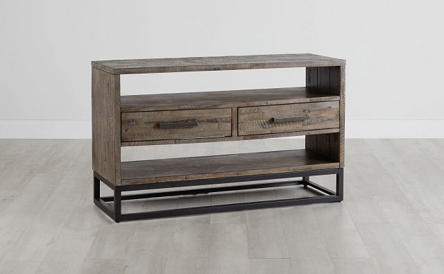 Hayes Light Gray Sofa Table