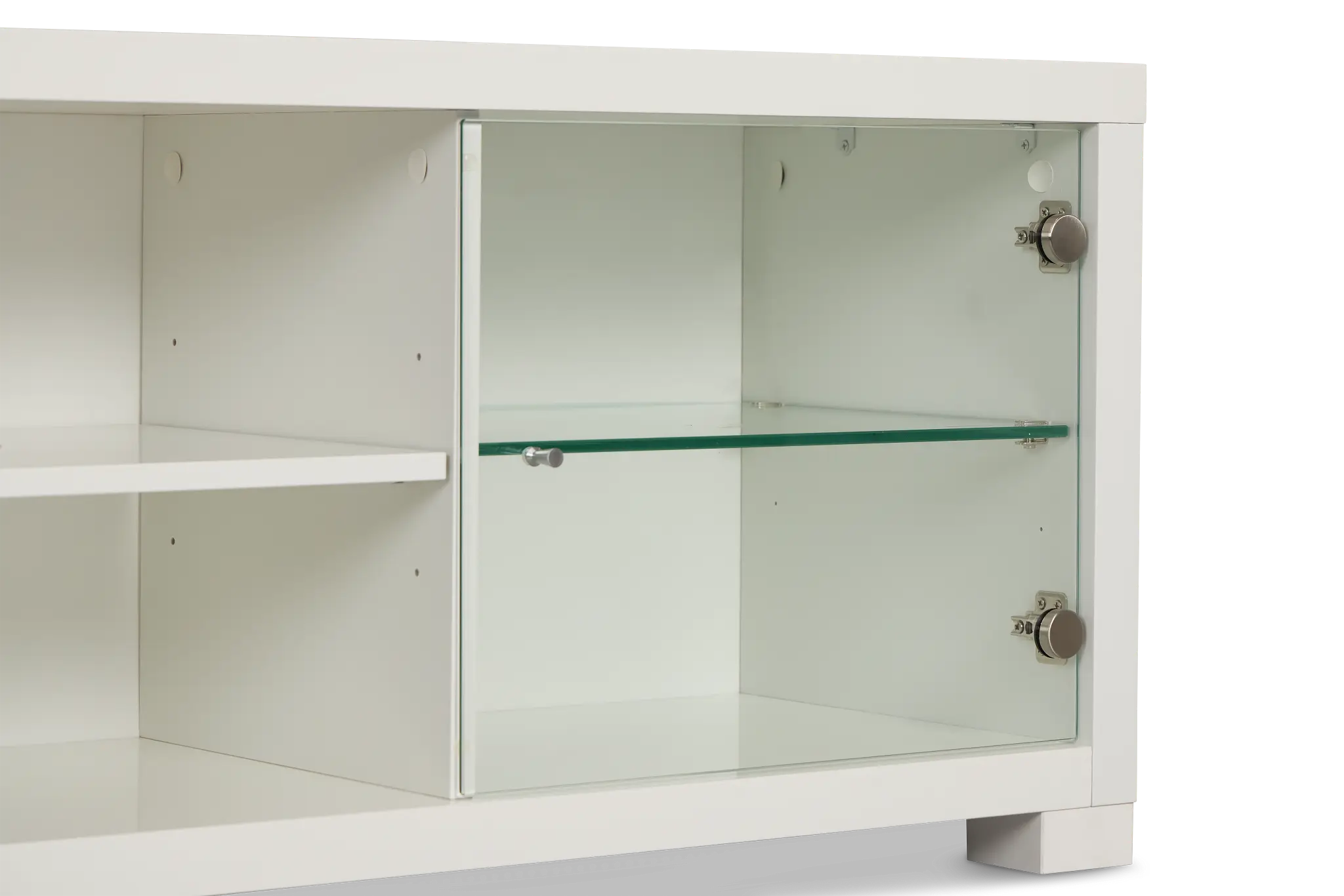 Doral White 85" Tv Stand Doral White 85" Tv Stand