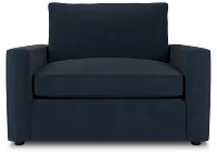 Siesta Revenue Dark Blue Fabric Chair