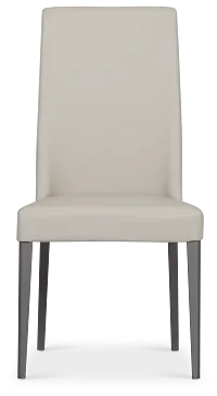 Oslo Light Gray Upholstered Side Chair