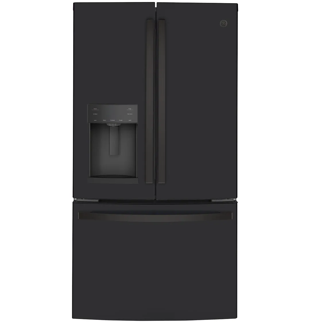 Ge Profile 22 Series Black French Door Refrigerator