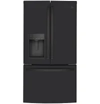 Ge Profile 22 Series Black French Door Refrigerator