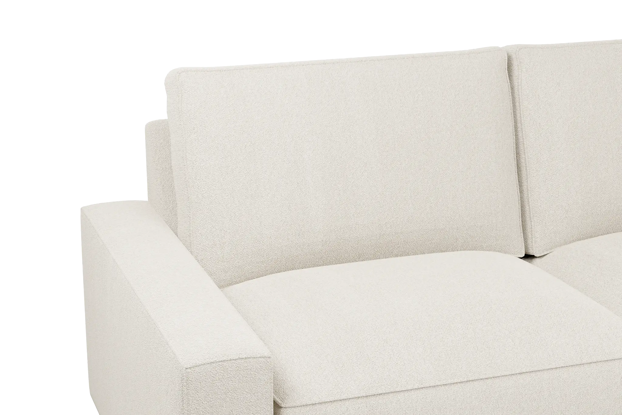 Edgewater Elite Ivory 84" Sofa W/ 2 Cushions Edgewater Elite Ivory 84" Sofa W/ 2 Cushions