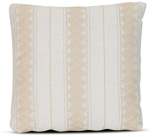 Hermione Gold 18" Accent Pillow