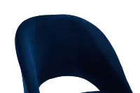 Kelly Dark Blue 28" Upholstered Barstool