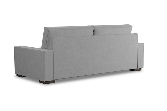 Edgewater Suave Gray 96" Sofa W/ 2 Cushions