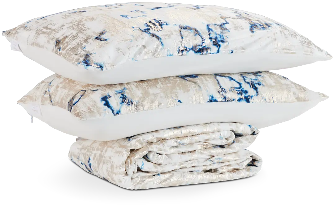 Quinn Multicolored Duvet Set Quinn Multicolored Duvet Set