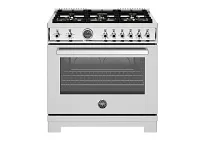 Bertazzoni 366 Series Stainless Steel 36" Propane Range