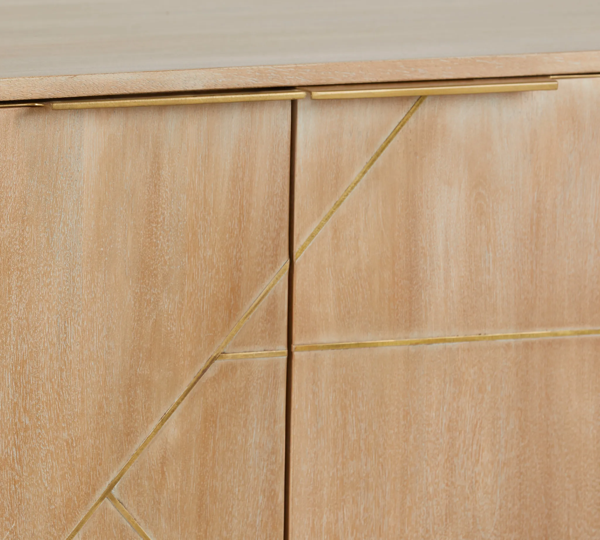 Valley Light Tone Four-door Cabinet