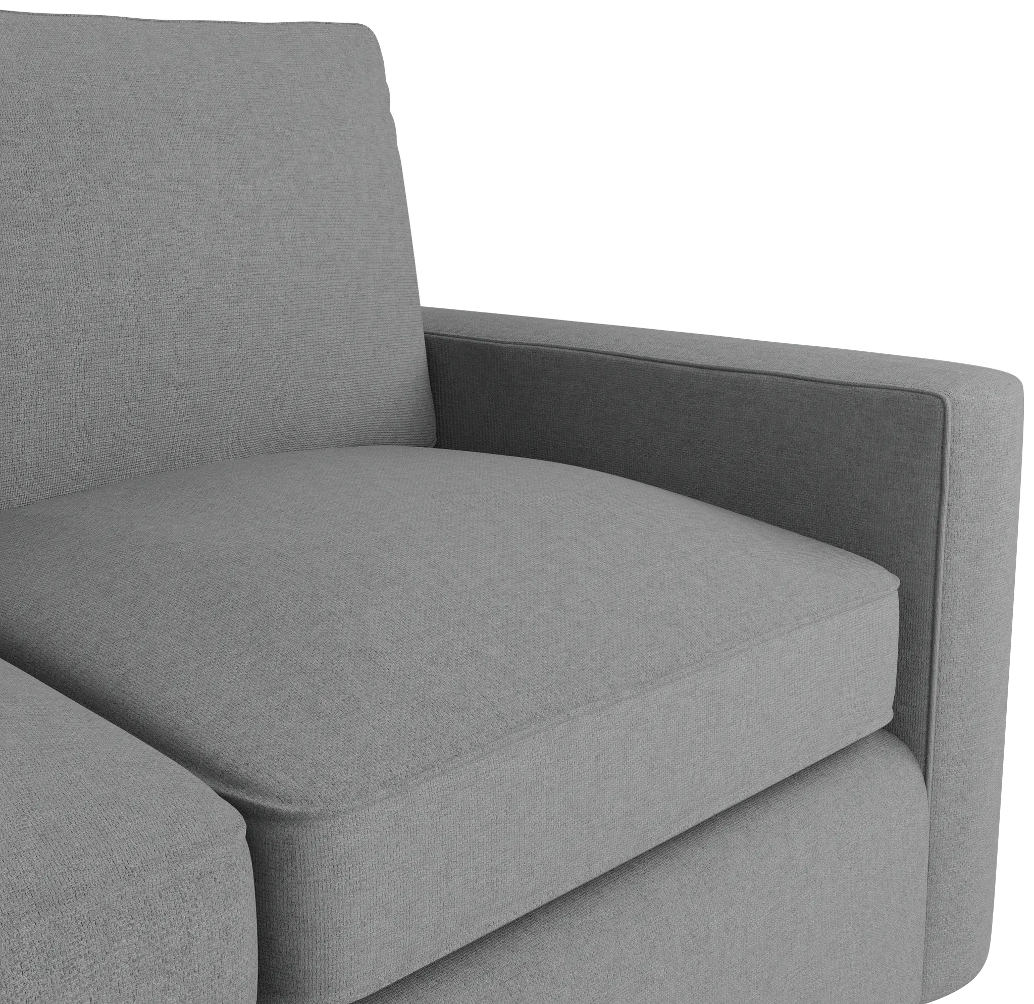 Siesta Suave Gray Fabric Loveseat Siesta Suave Gray Fabric Loveseat