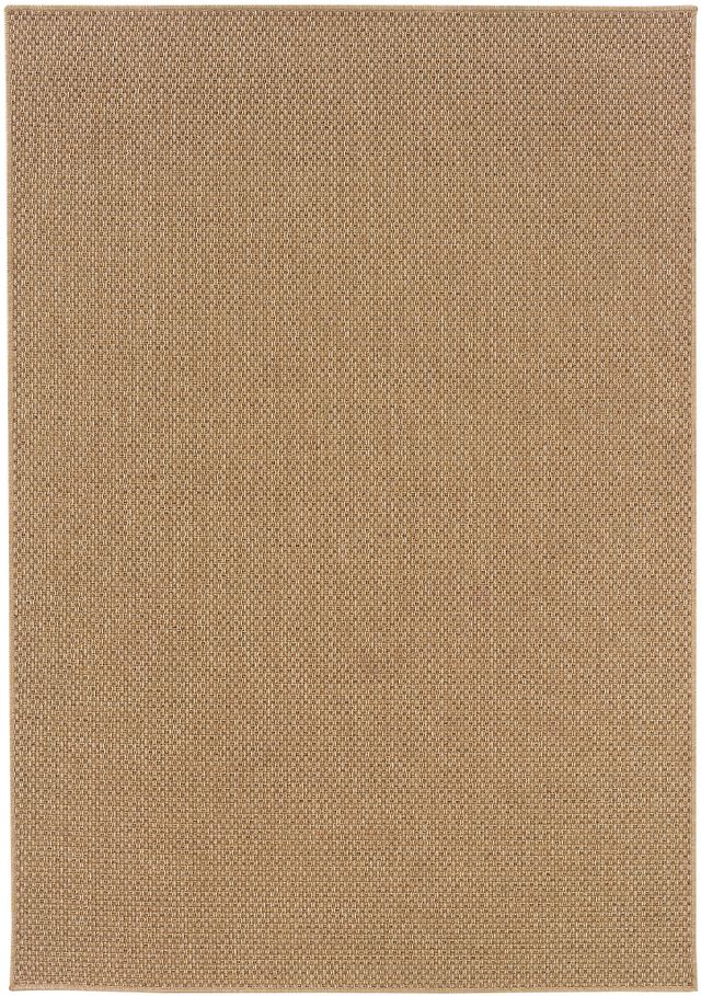 Karavia Khaki Indoor/outdoor 8x11 Area Rug